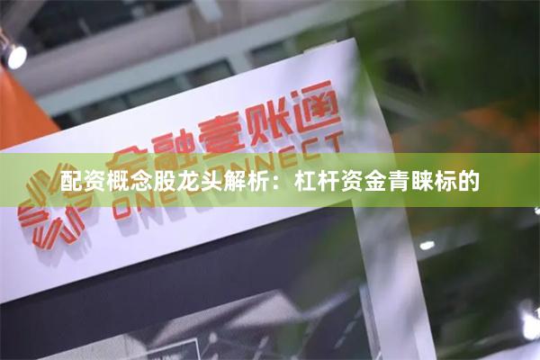 配资概念股龙头解析：杠杆资金青睐标的
