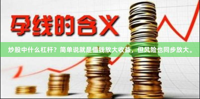 炒股中什么杠杆?简单说就是借钱放大收益,但风险也同步放大。